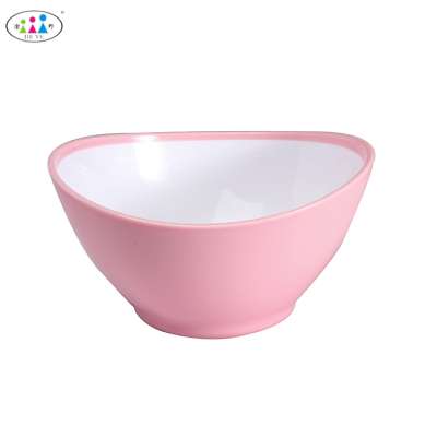 Best reusable large double color plastic PP salad bowl for parties wholesale