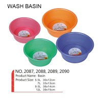 Factory direct price 5.5L 7L 9.5L 12L big PP plastic water basin